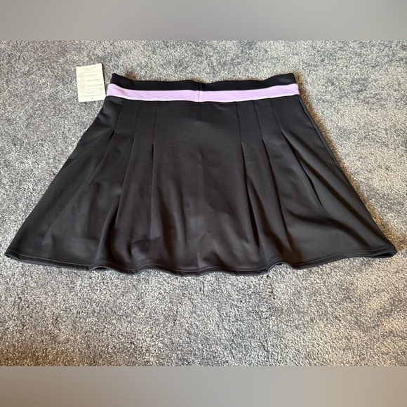 NWT Isabella Active Black Lavender Skort Women Medium - Picture 7 of 7